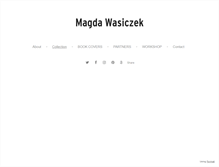 Tablet Screenshot of magdawasiczek.pl